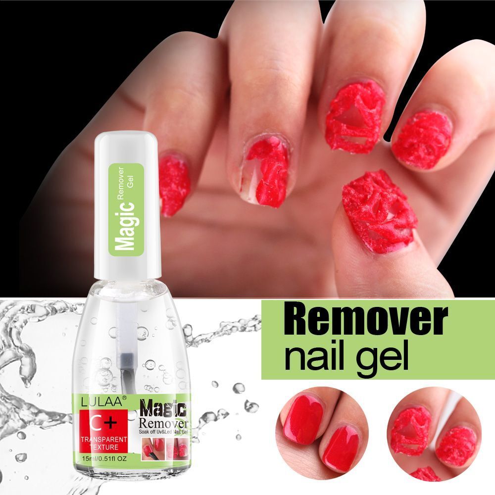 Remover Fast Within 2 Min Soak Off Nail Cleaner Nail UV Gel Lacquer Remover