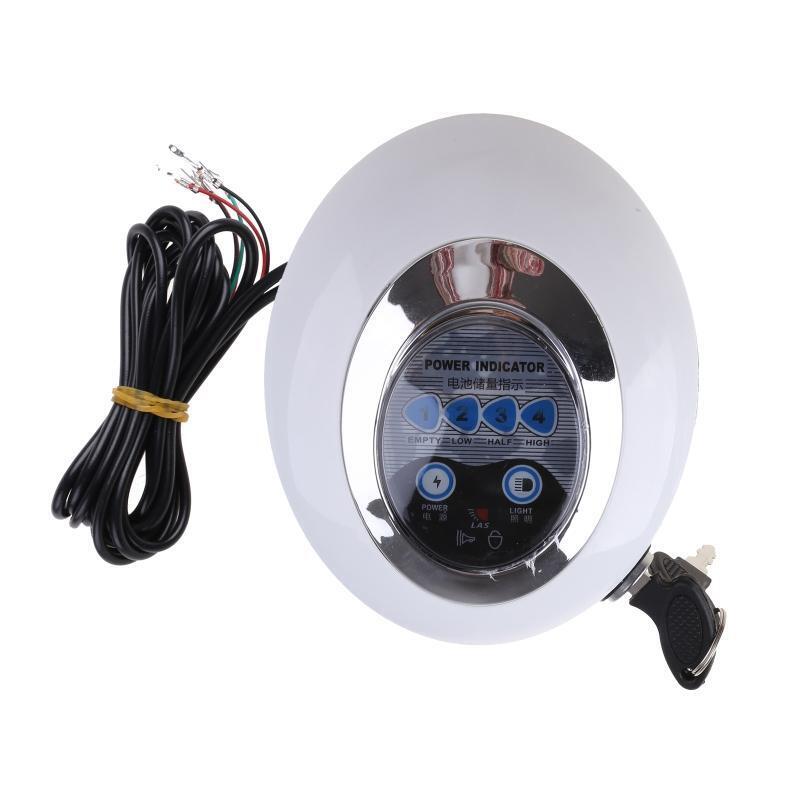 Scooter Instrument Light Energy Saving Headlight Horn Electric Quantity Display