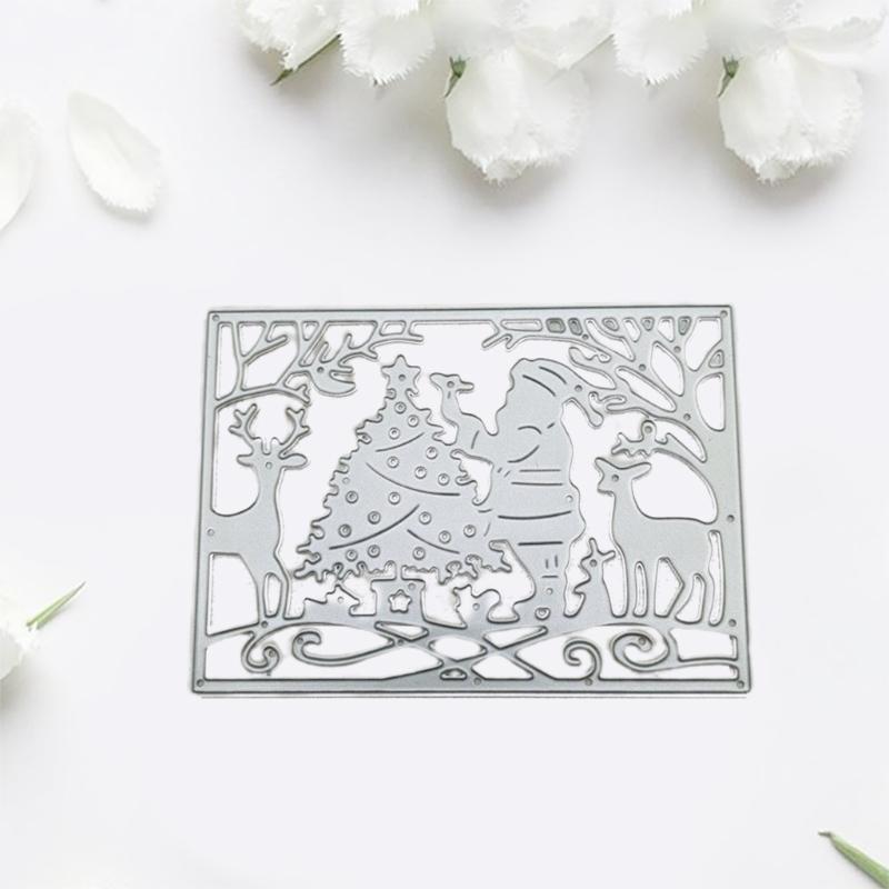 Christmas Elements Metal Cutting Dies Stencil DIY Scrapbooking Album Paper Card