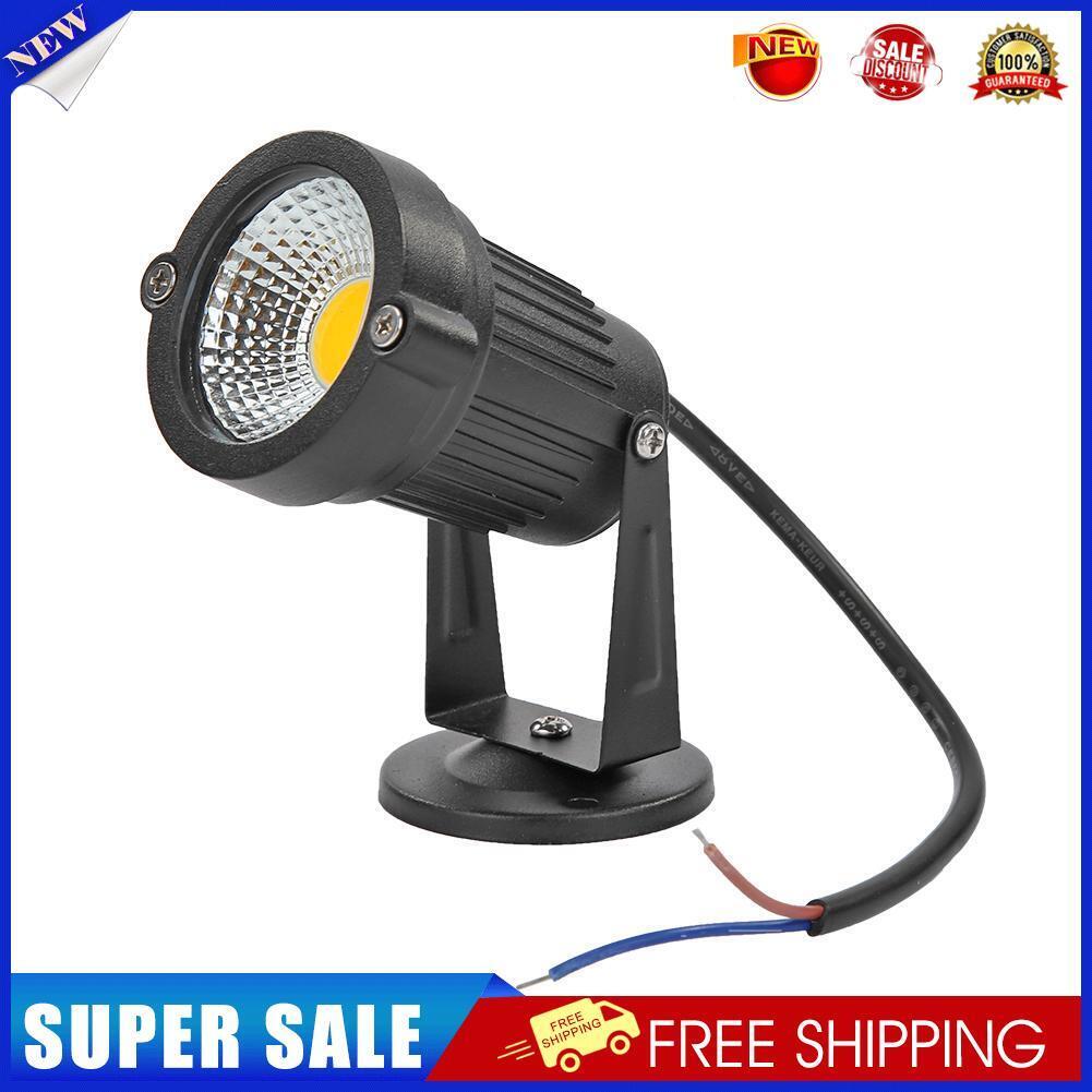 COB LED Garden Lawn Lamp Waterproof Outdoor Landscape Path Spotlights (WW)
