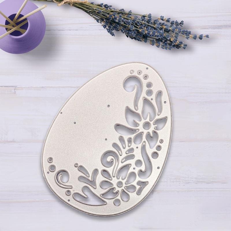 Easter Egg Cutting Dies Greeting Invitation Festival Blessing Cards Making Tools