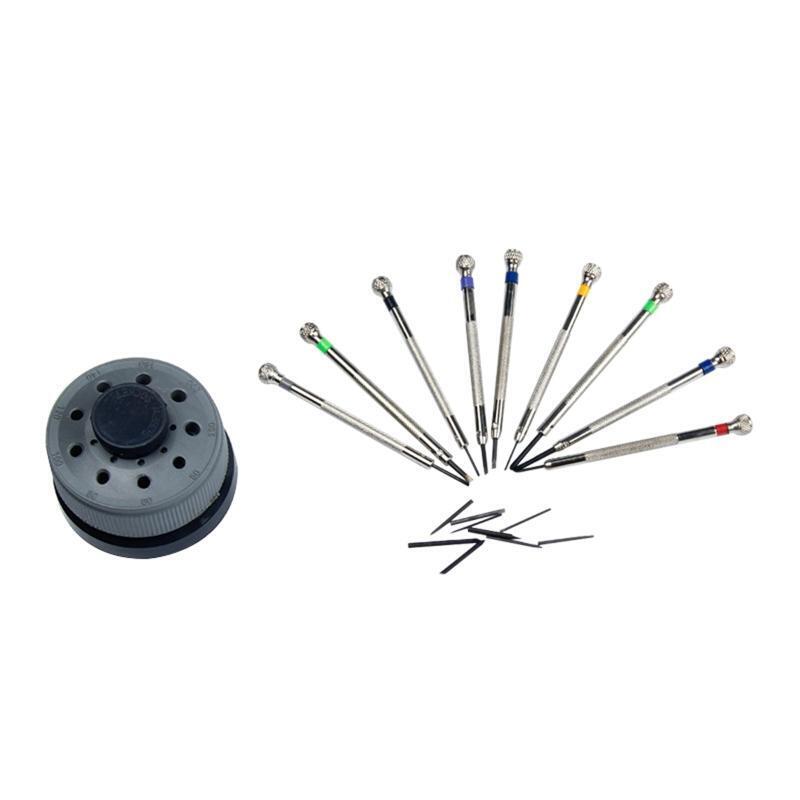 Watch Screwdriver Set Metal Screwdriver Kit 0.8-2.0mm Watch Repair Tool Durable