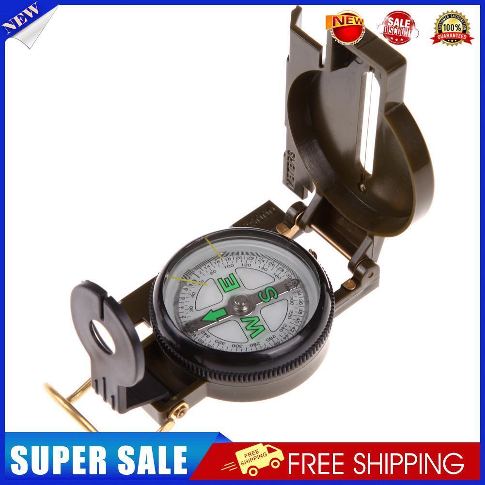 Portable Folding Lens Compass American Military Fashion Multifunction New