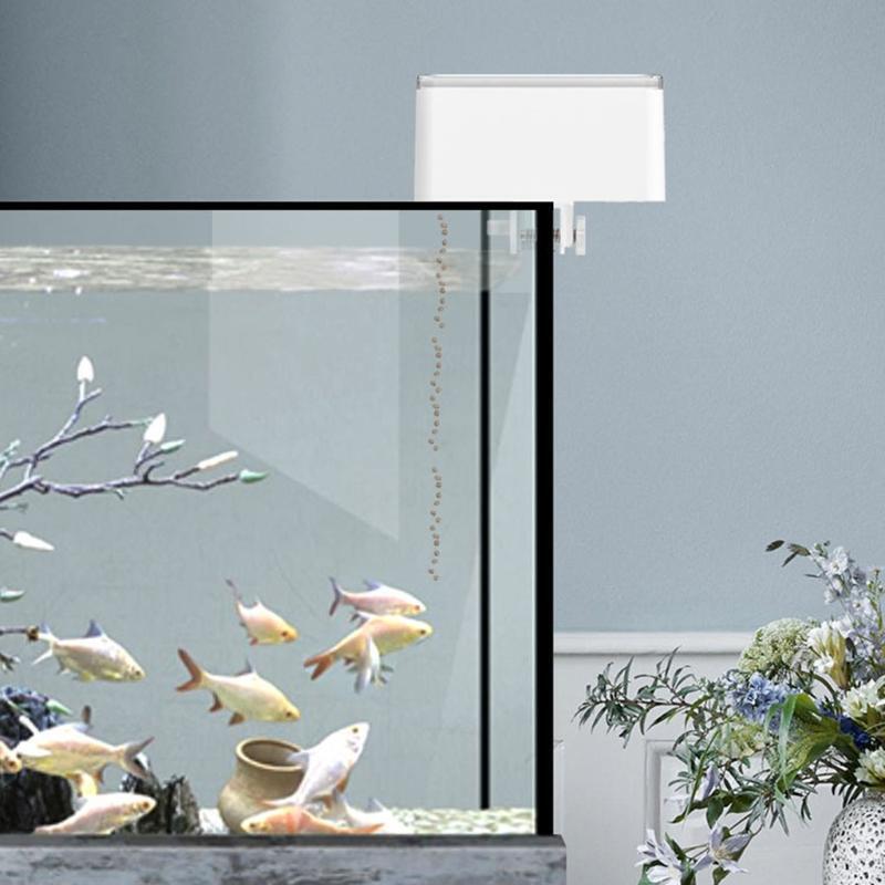 Aquarium Fish Tank Intelligent LED Automatic Feeder Timer Food Dispenser 70ml