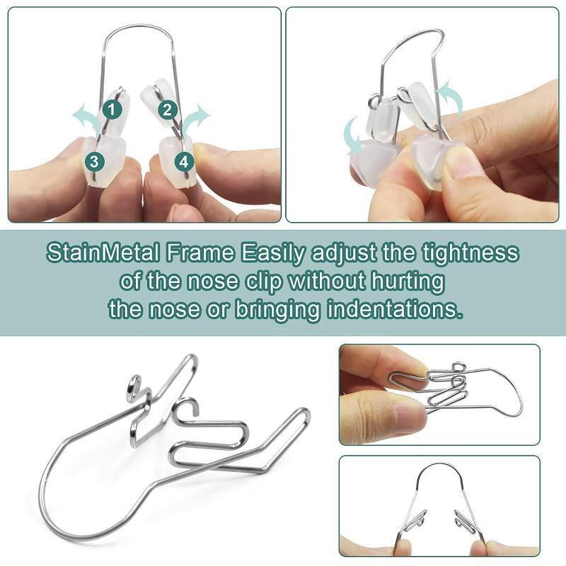 Nose Shaper Clip Nose Beauty Up Lifting Silicone Nose Bridge Wide Crooked Tool