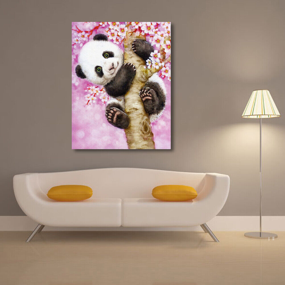 Panda Diamond Embroidery 5D Diamond DIY Painting Craft Home Decor
