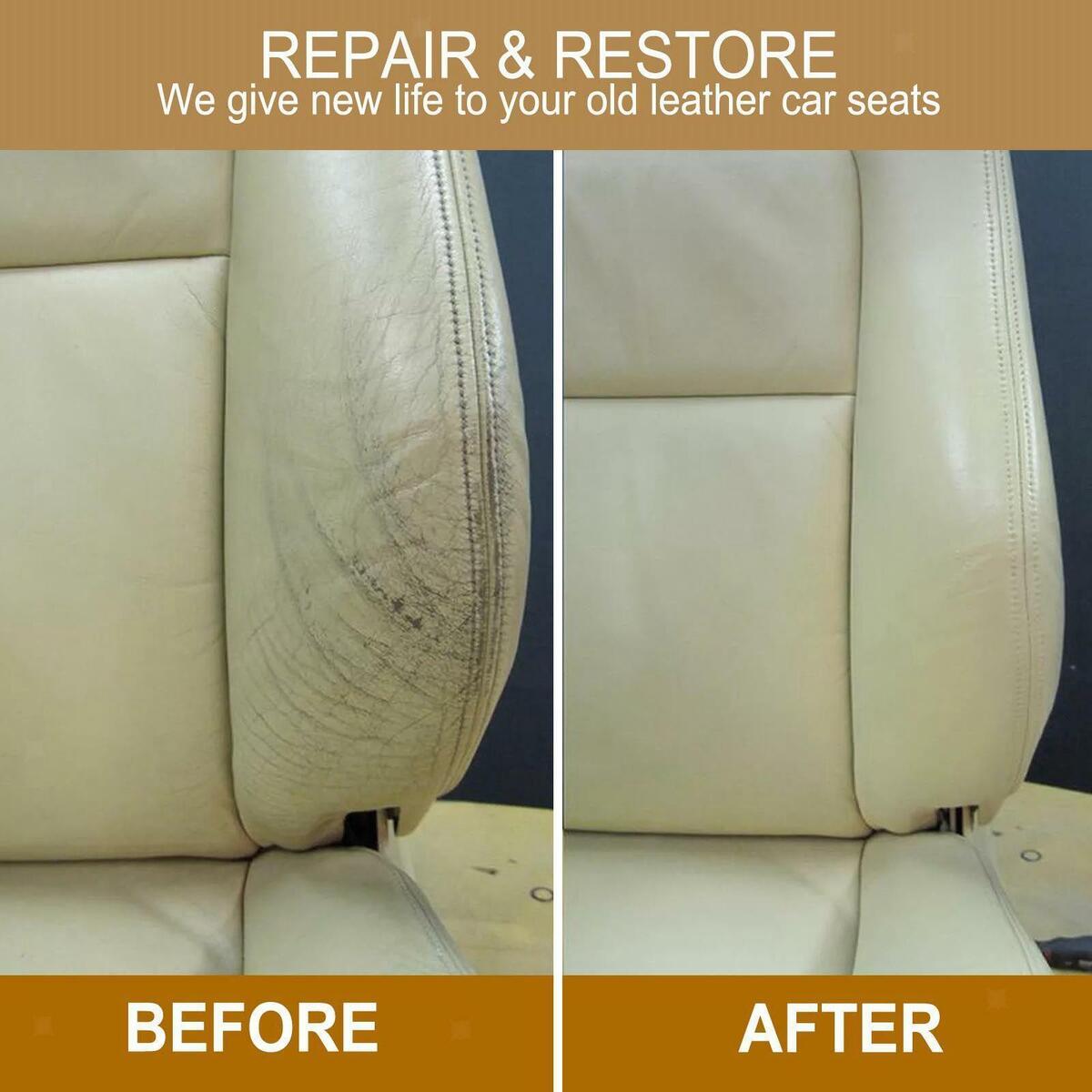Leather Repairs Kit Complementary Color Repair  for Couch Auto Seat Coat