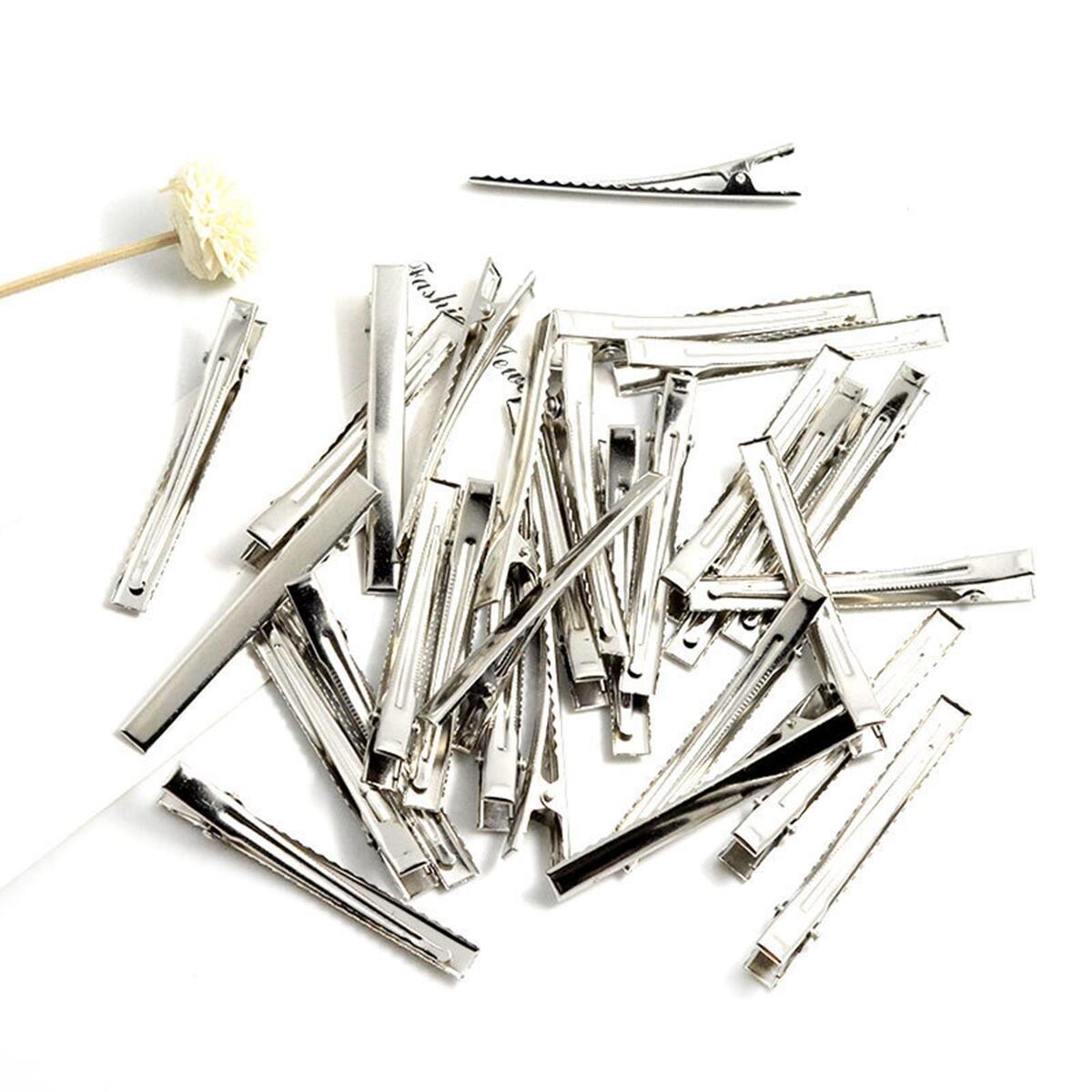 10pcs/lot Metal Crocodile Clips Cable Testing Metal Alligator Clips Clamps Hair