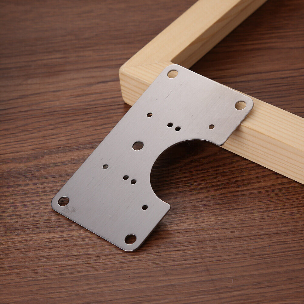 Stainless Steel Hinge Fixing Plate for Cabinet Door Repair Installer Kits