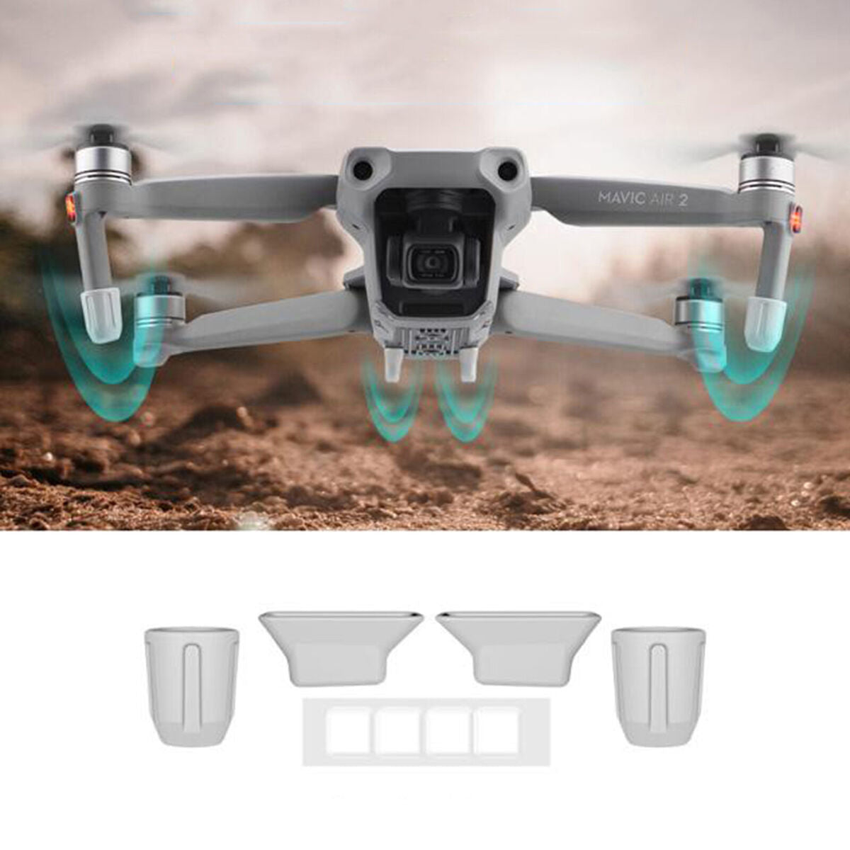 NEW Tripod Pad Dust Pad Protective Bracket Anti-wear for MAVIC AIR2 Accessories