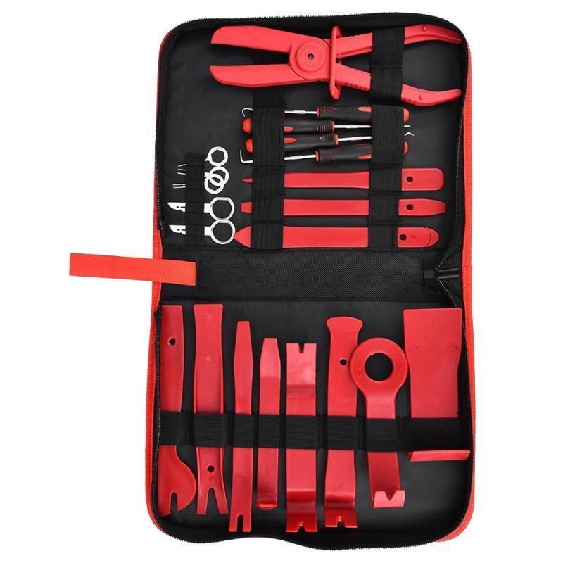 Multi-purpose Durable Heavy Duty Car Interior Trim Removal Tool 21Pcs