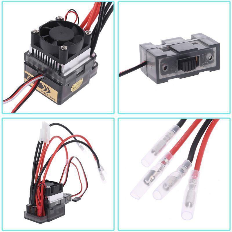 RC Electronic Speed Controller Replaceable R/C Spare Part for 1/10 4wd Crawlers