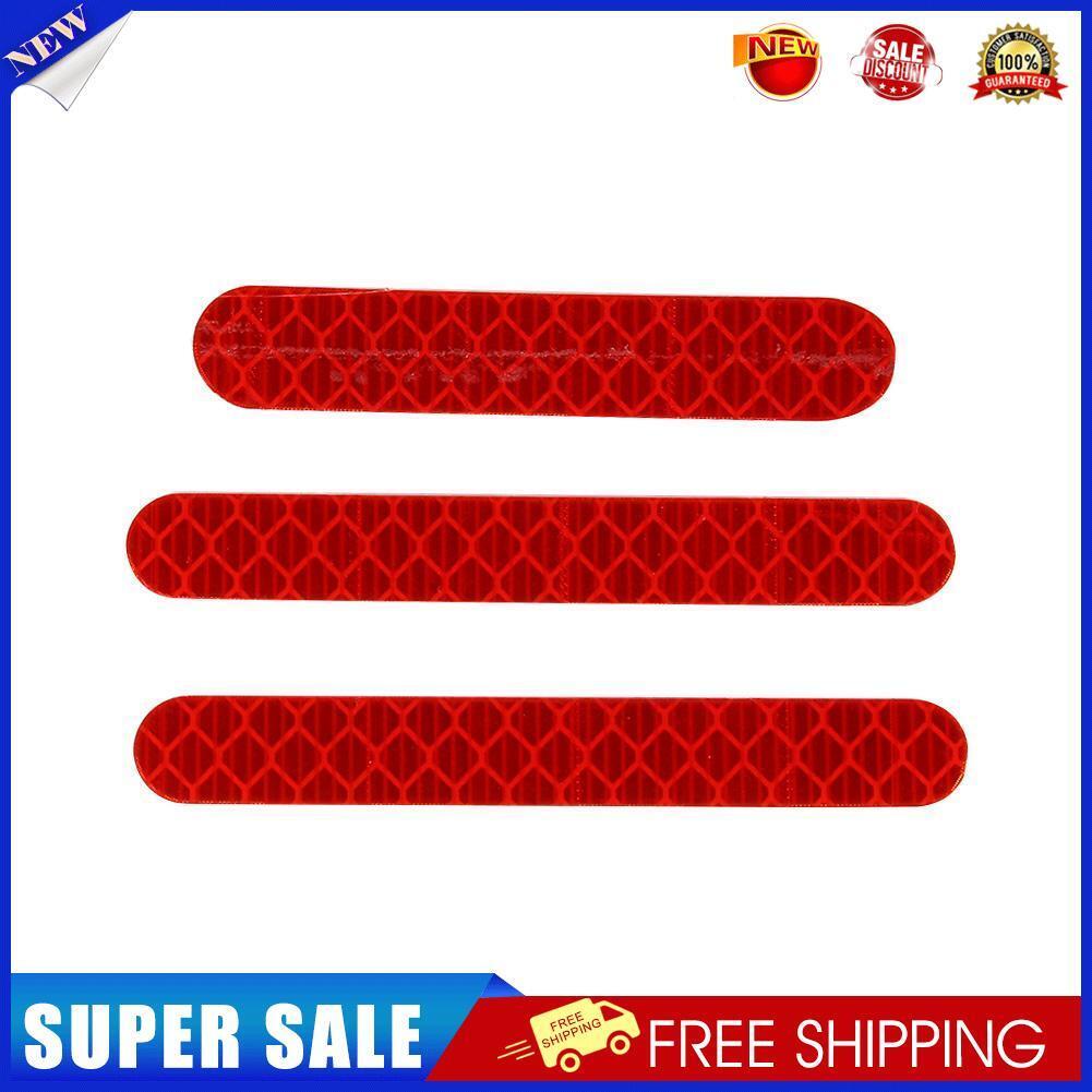 3pcs Electric Scooter Night Safety Strip Reflectors for Ninebot Es2 Es3 Es4