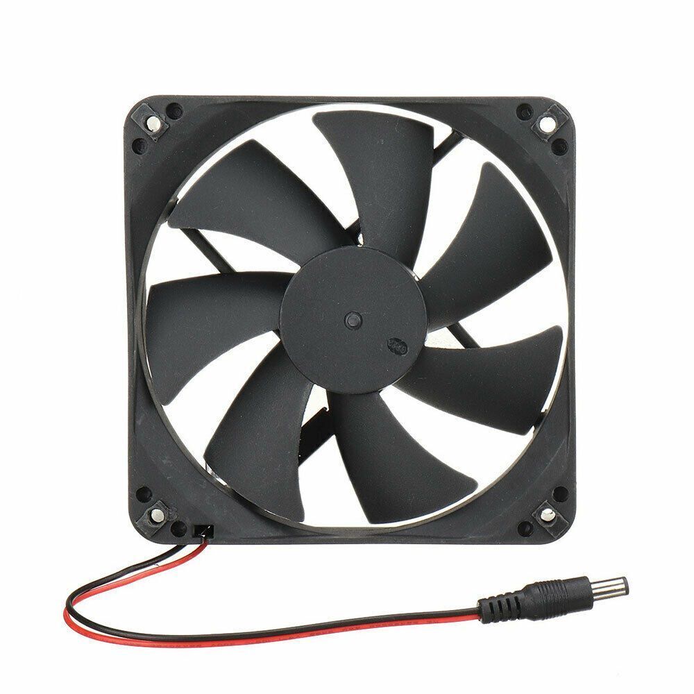 Chicken House Portable Mini Ventilator Solar Panel Fan Camping Fan Greenhouse