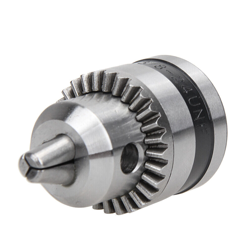 Electric Drill Chuck 0.6-6mm Thread 3/8-24UNF 1/4"Hex Shank Power Tools