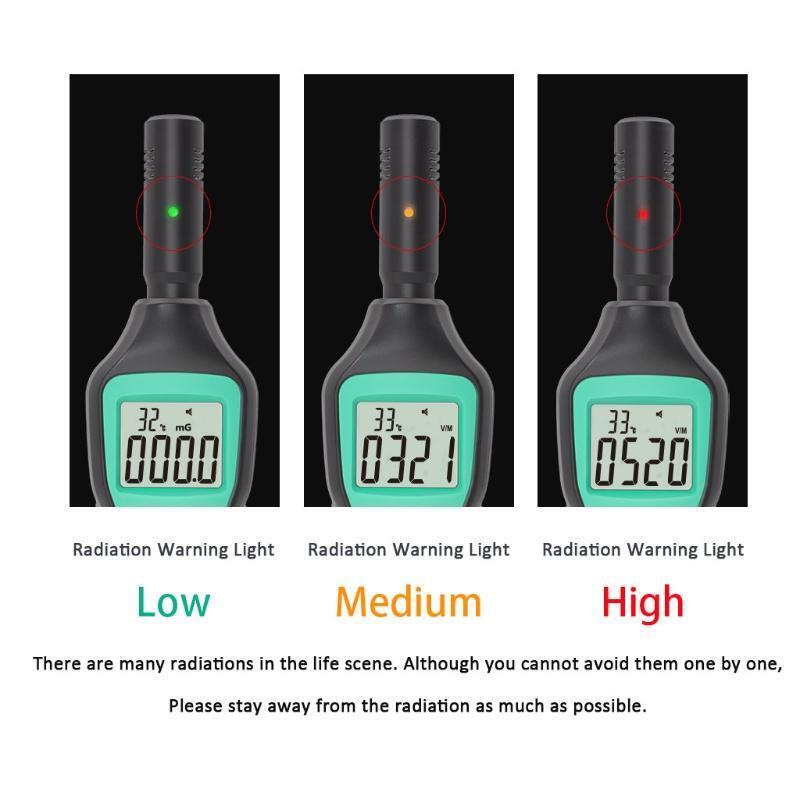 High Precision Wave Radiation Tester Handheld EMF Meter Electromagnetic Meter