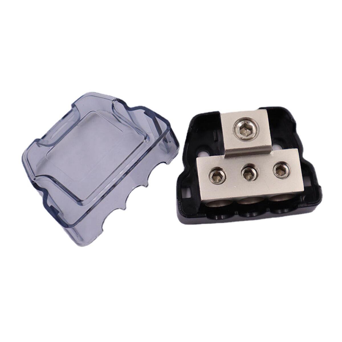 Power Distribution Block 3 Way Distributor Car Audio Splitter for RV ATV