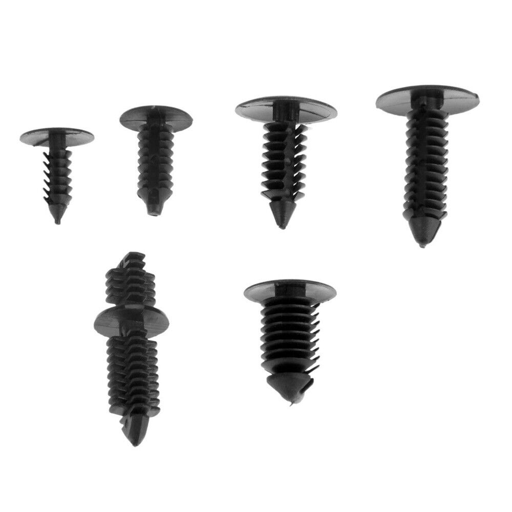 146X  Universal Ceiling Fixed Clamp Rivet Trunk Fastener Clip with Box  Mixed