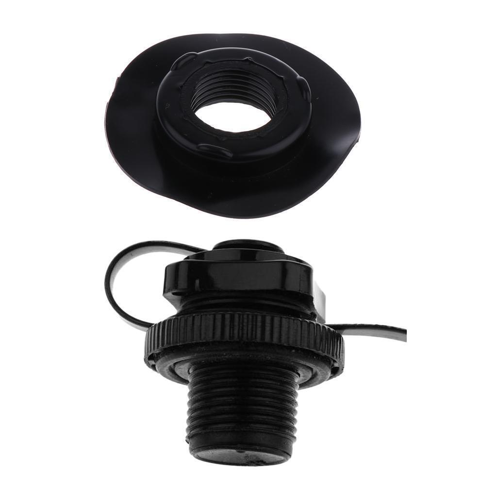 Kayak Air Valve Adapter & Air Valve Pedestal Base for Inflatable Boat Canoe