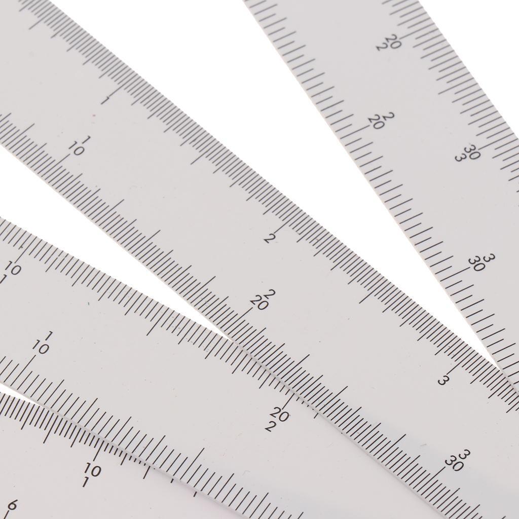 Architects Scale Ruler w/5 Blade f/Graphics Design Multi Ratio Measure Scale