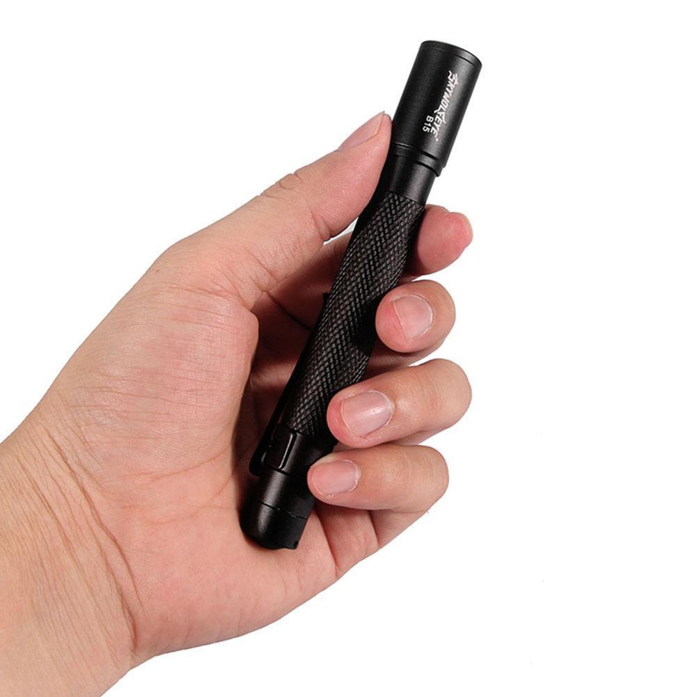 Skywolfeye XPE LED 3 Modes Flashlight Zoomable Torch Aluminum Alloy Lamp