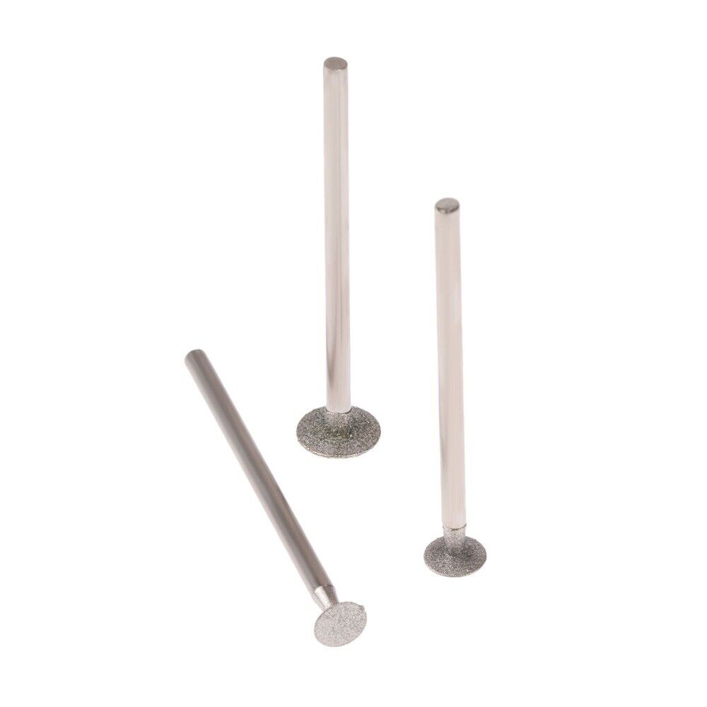 Ultra-Thin T Head Grinding Bit Abrasive 2.35mm Shank Carving Jade Stone Alloy