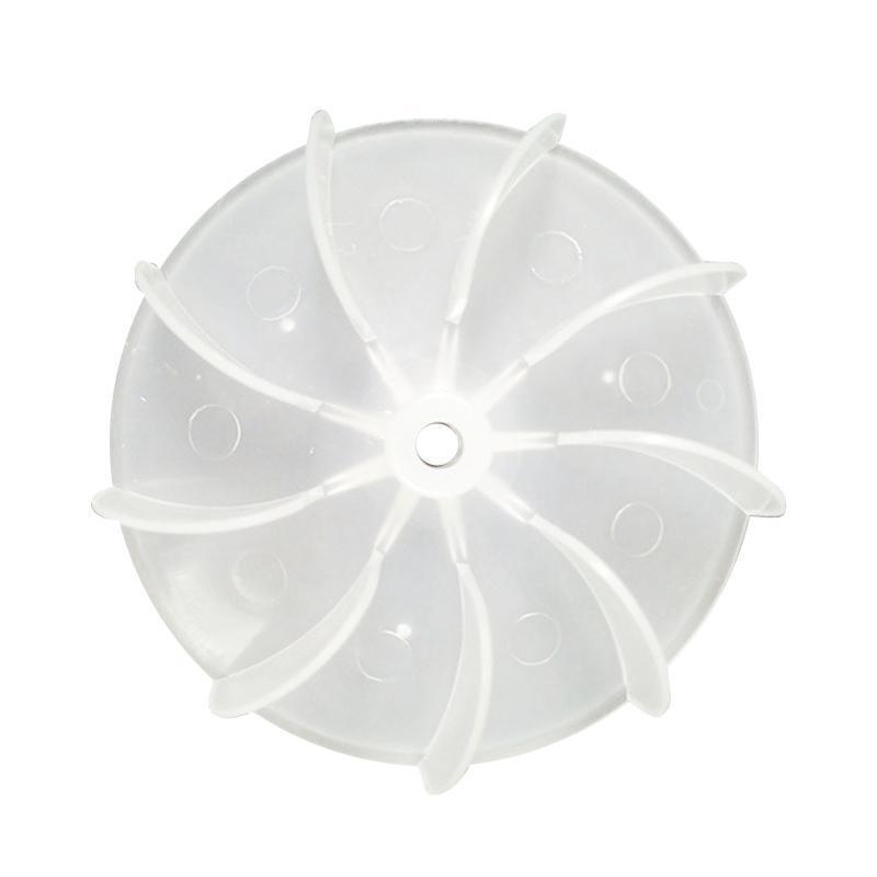 10Pcs Hair Dryer Motor Fan Leaf Hotel Fan Blade Fan Motor Fan Accessories