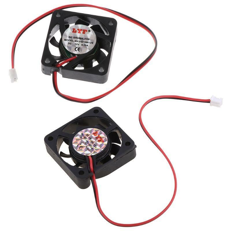 1PC 12V USB Connector PC Fan Heatsink Exhaust Cooling Fan w/10cm Cable 40x10mm