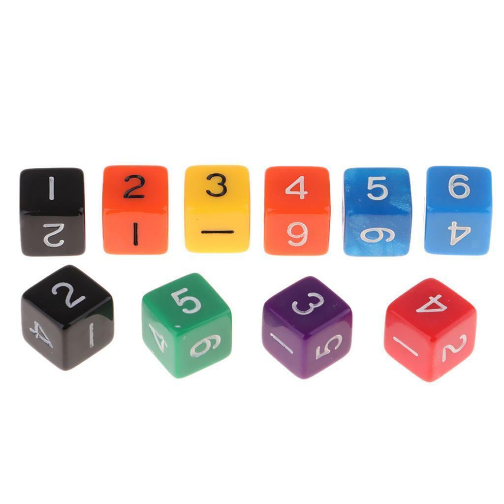16mm   1 -    Set      D6   Die   For     RPG   Game   Accessory