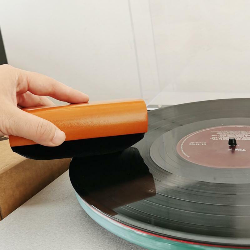 For /LP Vinyl Record Phonograph Turntable Player Brush Cleaner Anti-Static