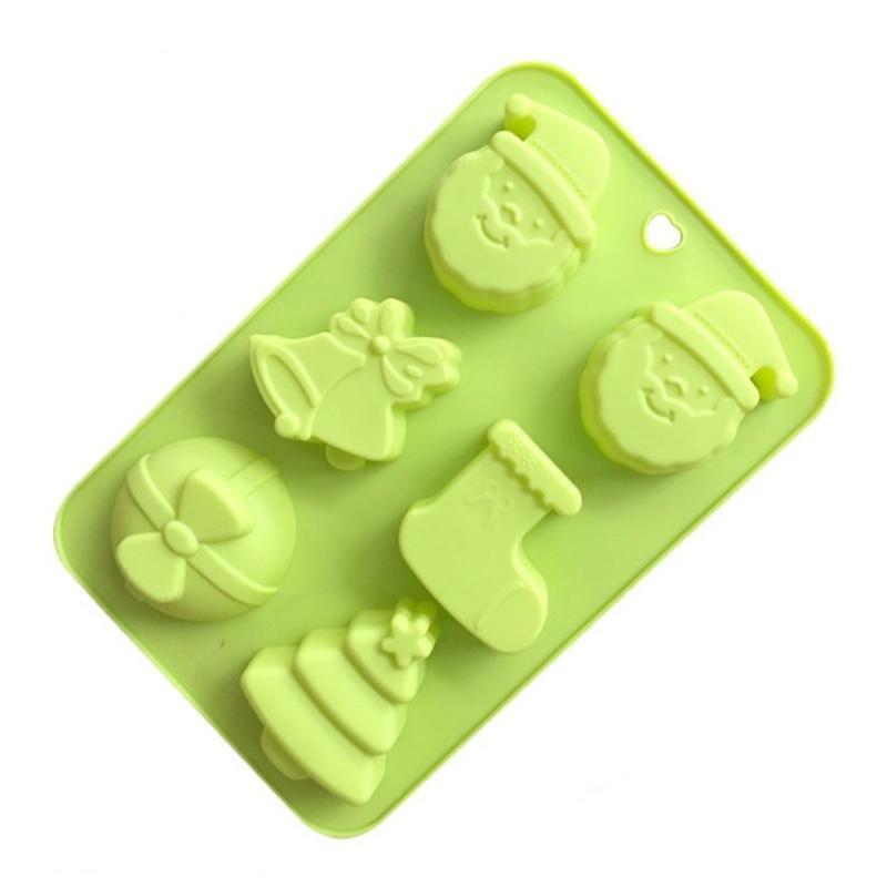 Santa Claus Decoration Silicone Beauty Molds for Home Decoration Jewelry Tool