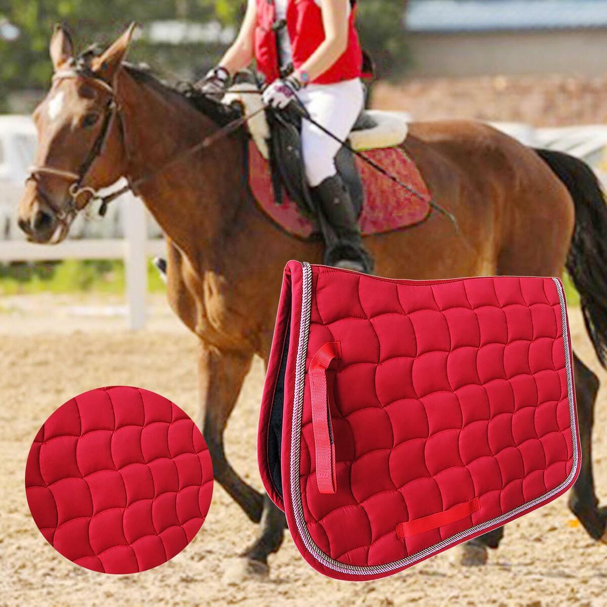 Saddle Pad English Accessories Gear Western Horse Saddle  for Riding