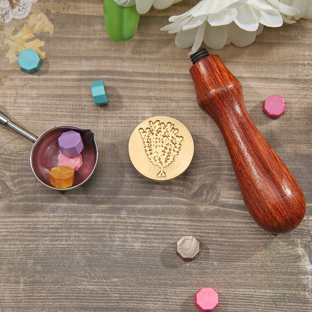 Plant Flower DIY Scrapbooking Envelope Seal Stamp Sealing Wax Stamp (C191)