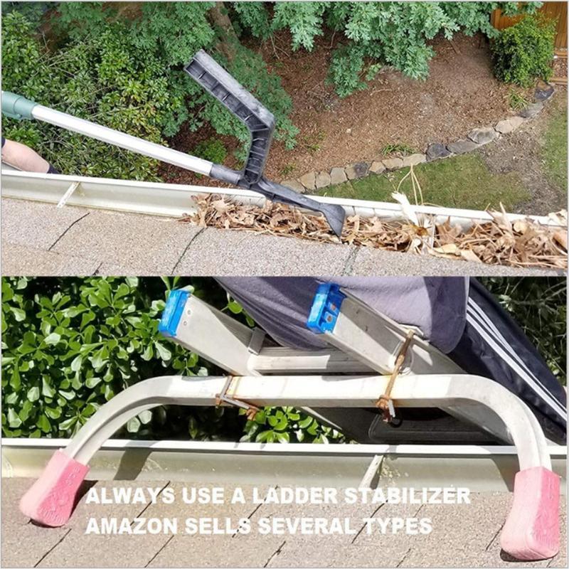 Gutter Cleaning Spoon Scoop Hand Tool for Farm Garden Townhouses Skylights Roof