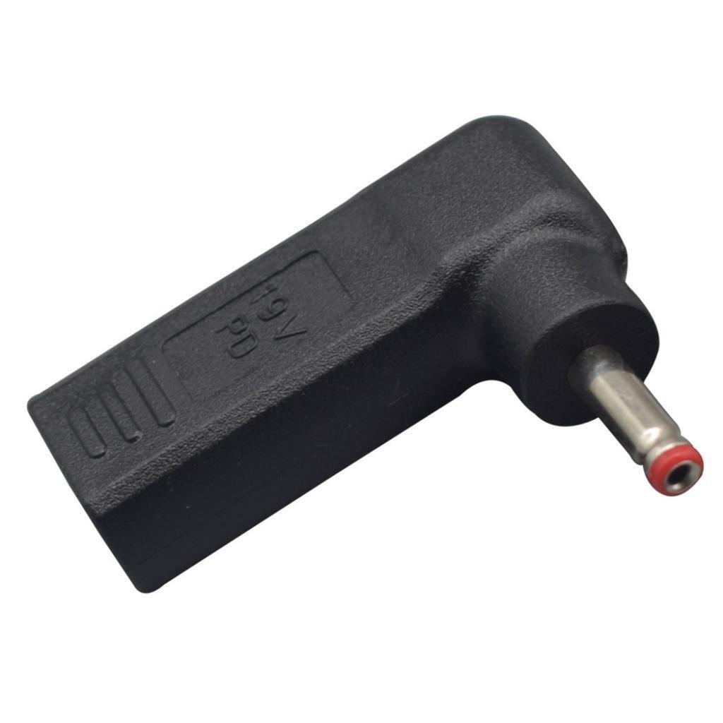 Type C Female To 3.5 X 1.35 Mm Male Charging Adapter Power Supply Adapter AC