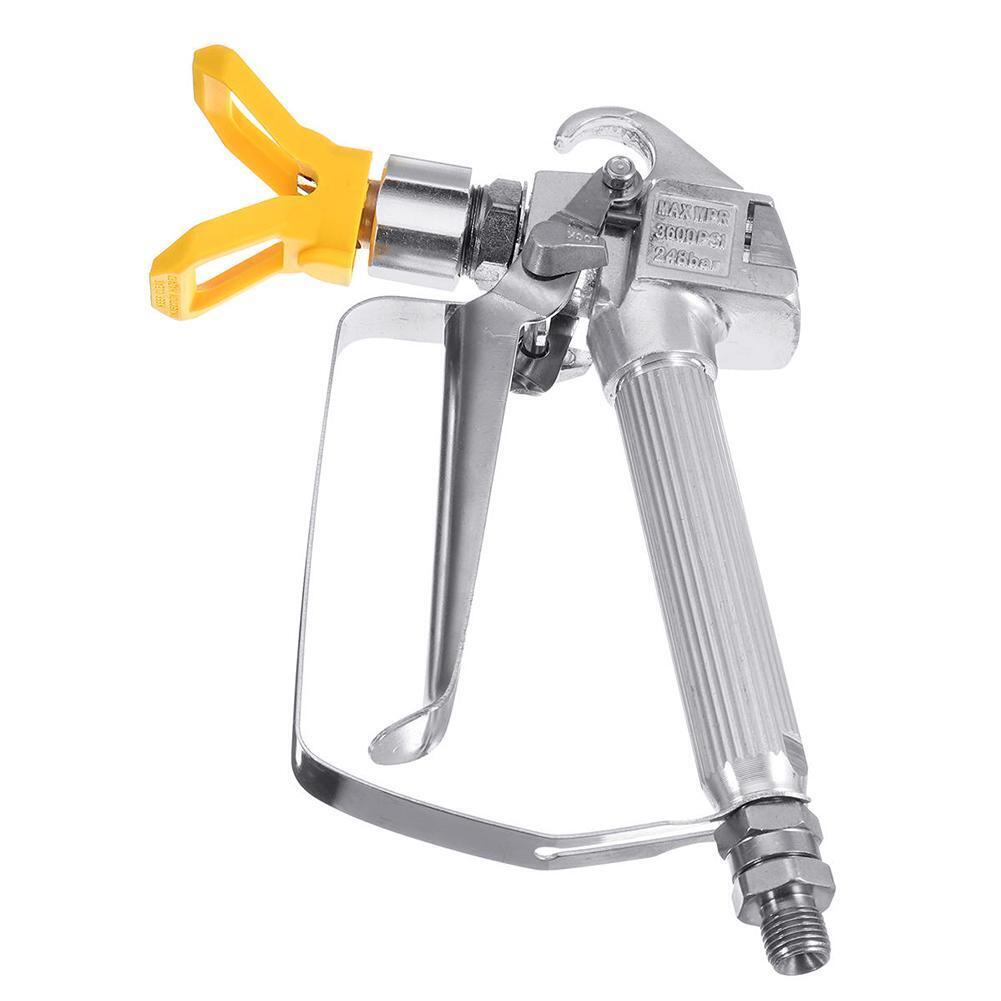 3600 PSI Airless Paint Spray Gun Paint Sprayer Airbrush Guide Accessory (A)