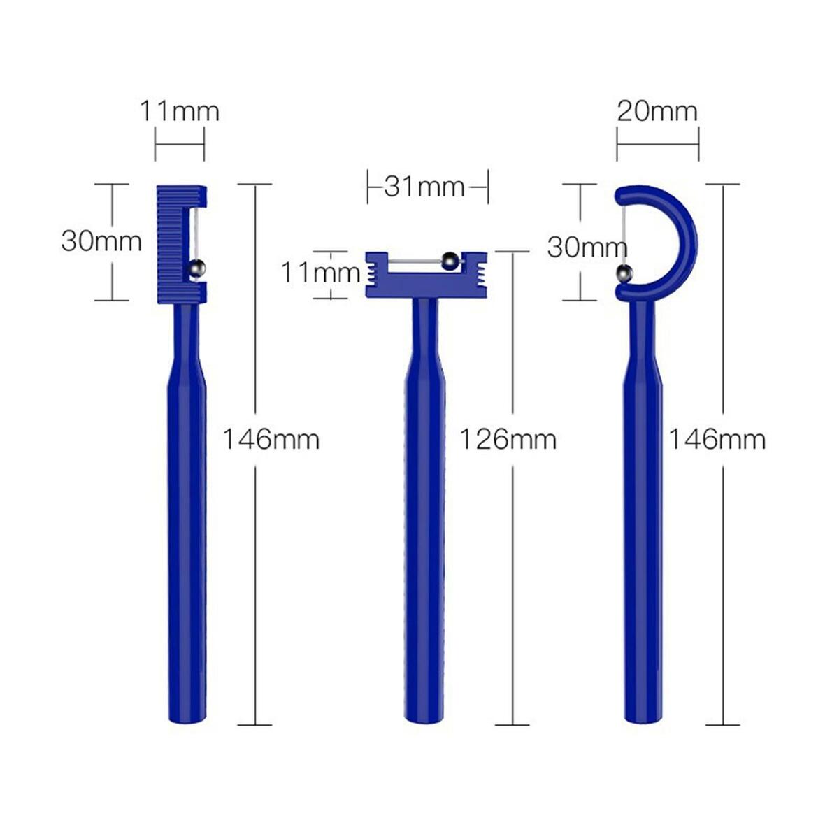 3Pcs Tongue Tip Exercise Tool for Improves Feeding Skills Speech Clarity