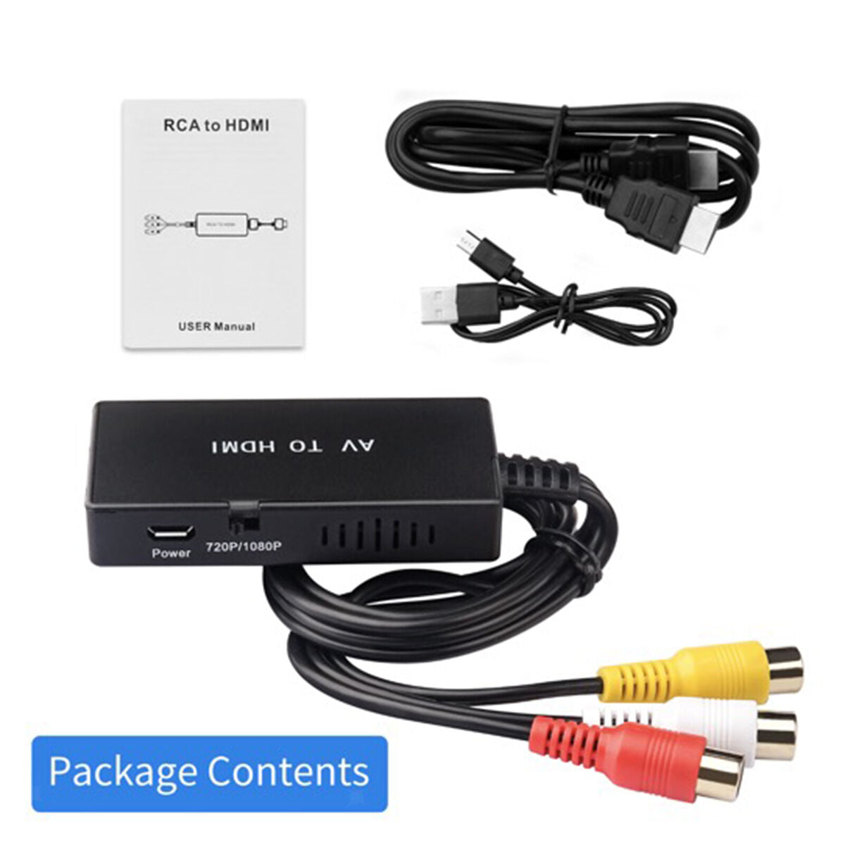 RCA to  Converter Composite to  Adapter PAL NTSC for TV Monitor DVD