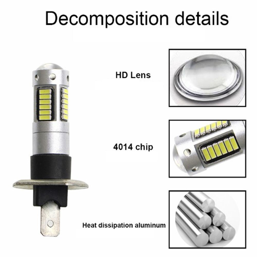 Interior Super Bright COB Car Fog Light Turn Signals Headlight Driving Bulb DRL