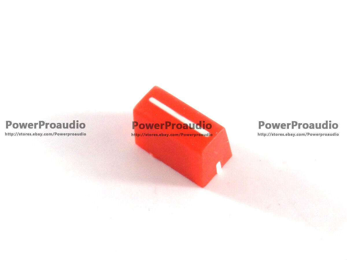 100 x New Channel Crossfader Fader Cap Knob For RANE 56 RANE TTM56 TTM 56s(RED)
