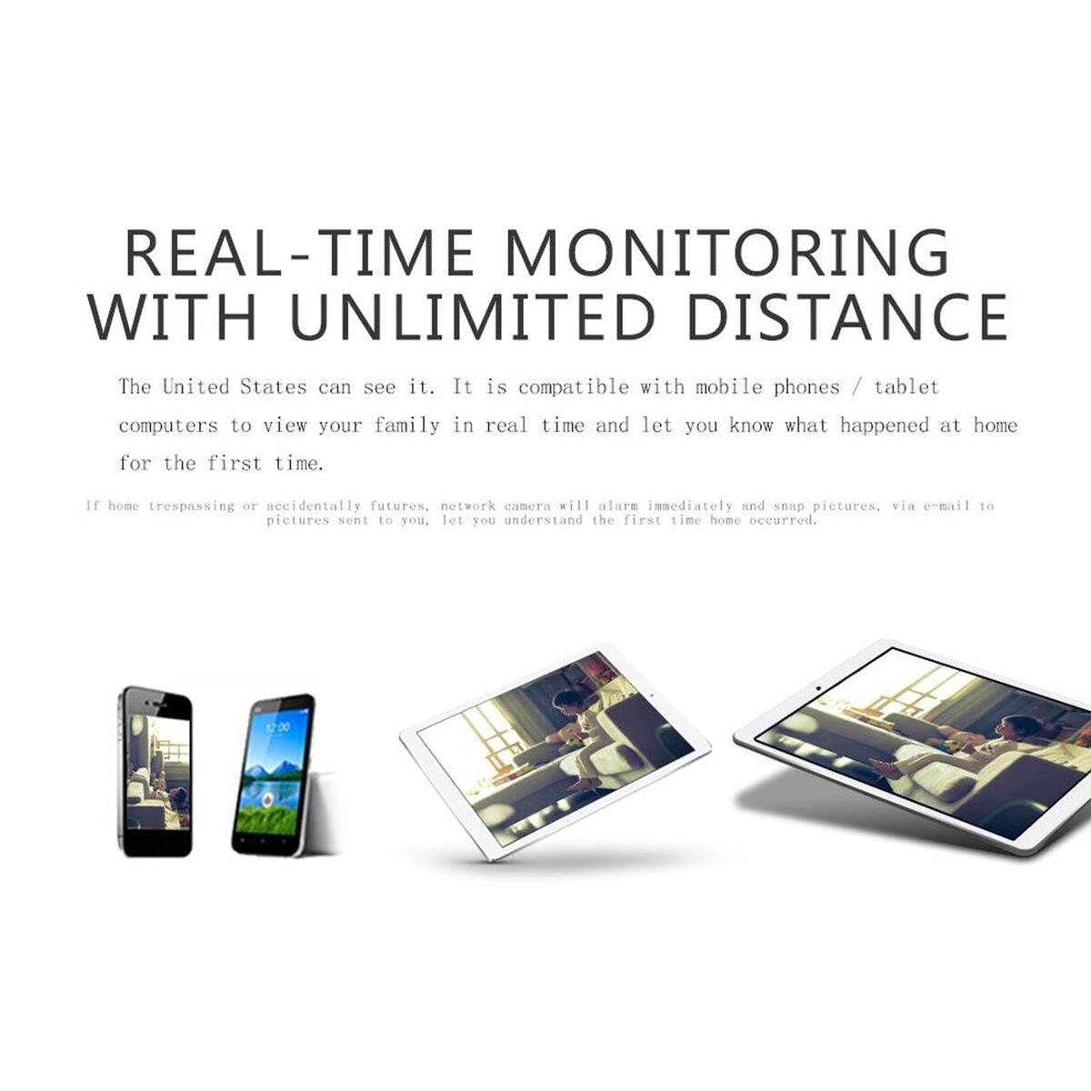 1080P HD Mini Camera with and Motion Detection Function, Wireless Wi-Fi