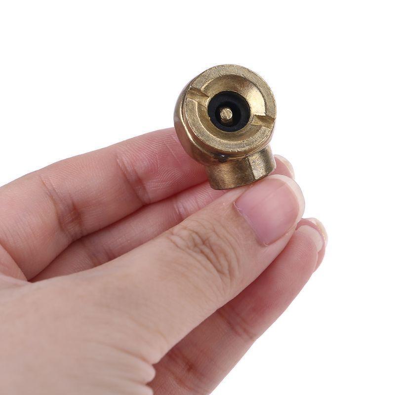 Air Chuck 1/4" Heavy Duty Tire Chuck with Clip for Inflator Gauge Air Compressor