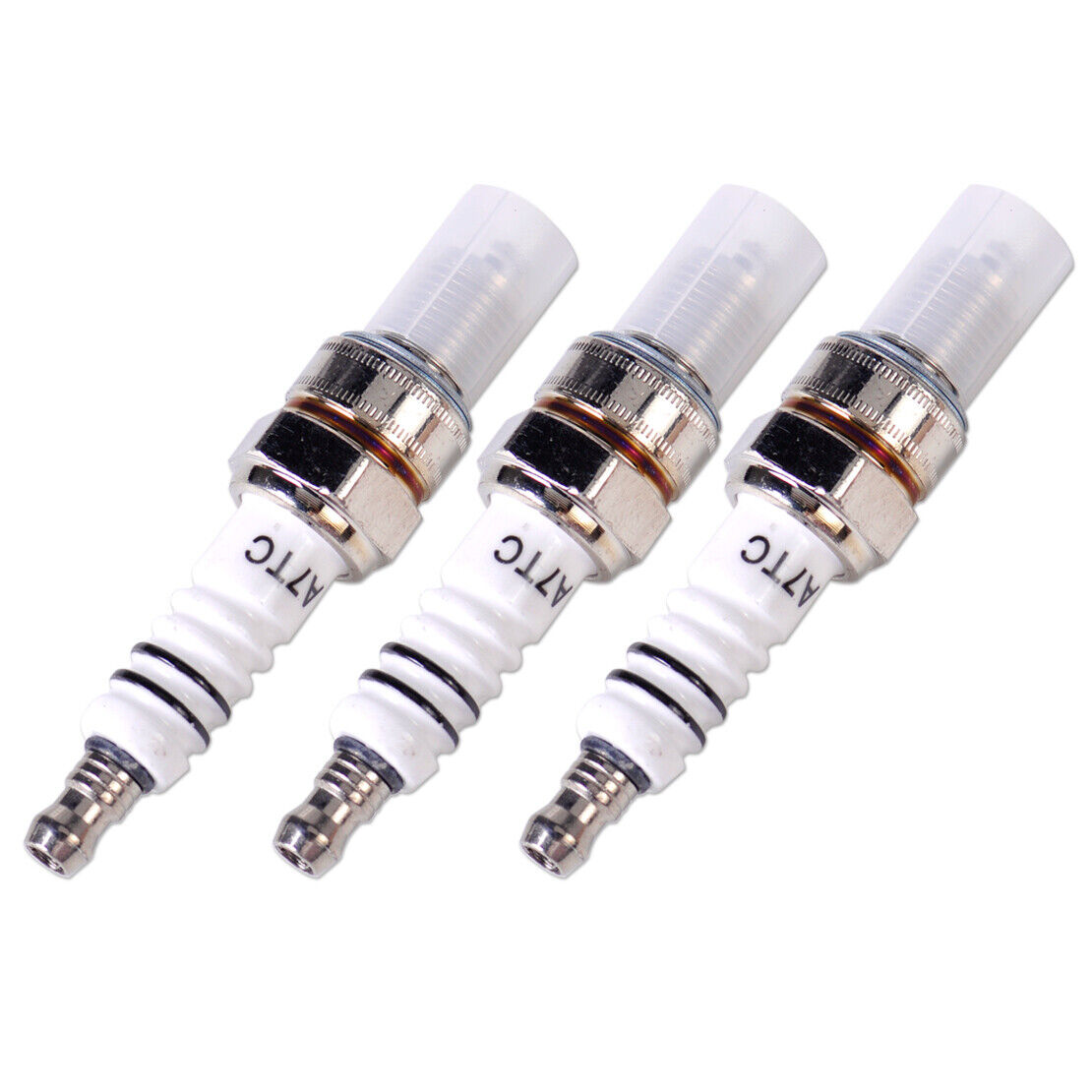 3 Spark Plug A7TC fit for GY6 50cc 150cc Scooter ATV Pit Dirt Bike Quad Moped Li