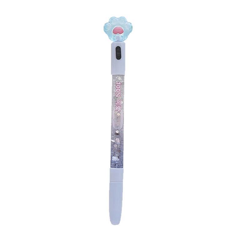 Cute Quicksand Black Gel Pen Novelty Gel Pen Refillable Pen Novelty Stationary
