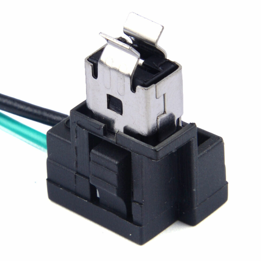 2x H1 Fog Light Lamp Bulb Extension Wire Harness Socket Connector fr Auto Car Li