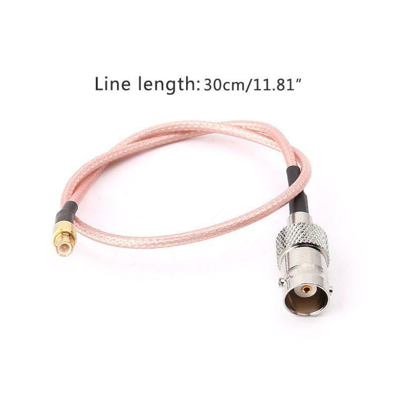 BNC Female To MCX Male RG316 Pigtail Cable 30cm RF Coaxial Cables
