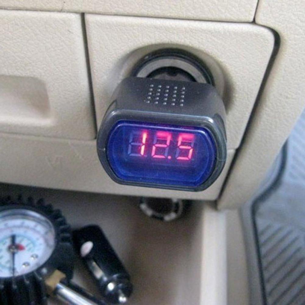 Mini LED Digital Car Auto Vehicle Battery Voltage Meter Tester Voltmeter