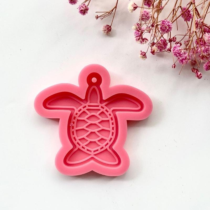 Diy Tortoise Keychain Mold Epoxy Crystal Silicone Mold Customized Mold Silicone