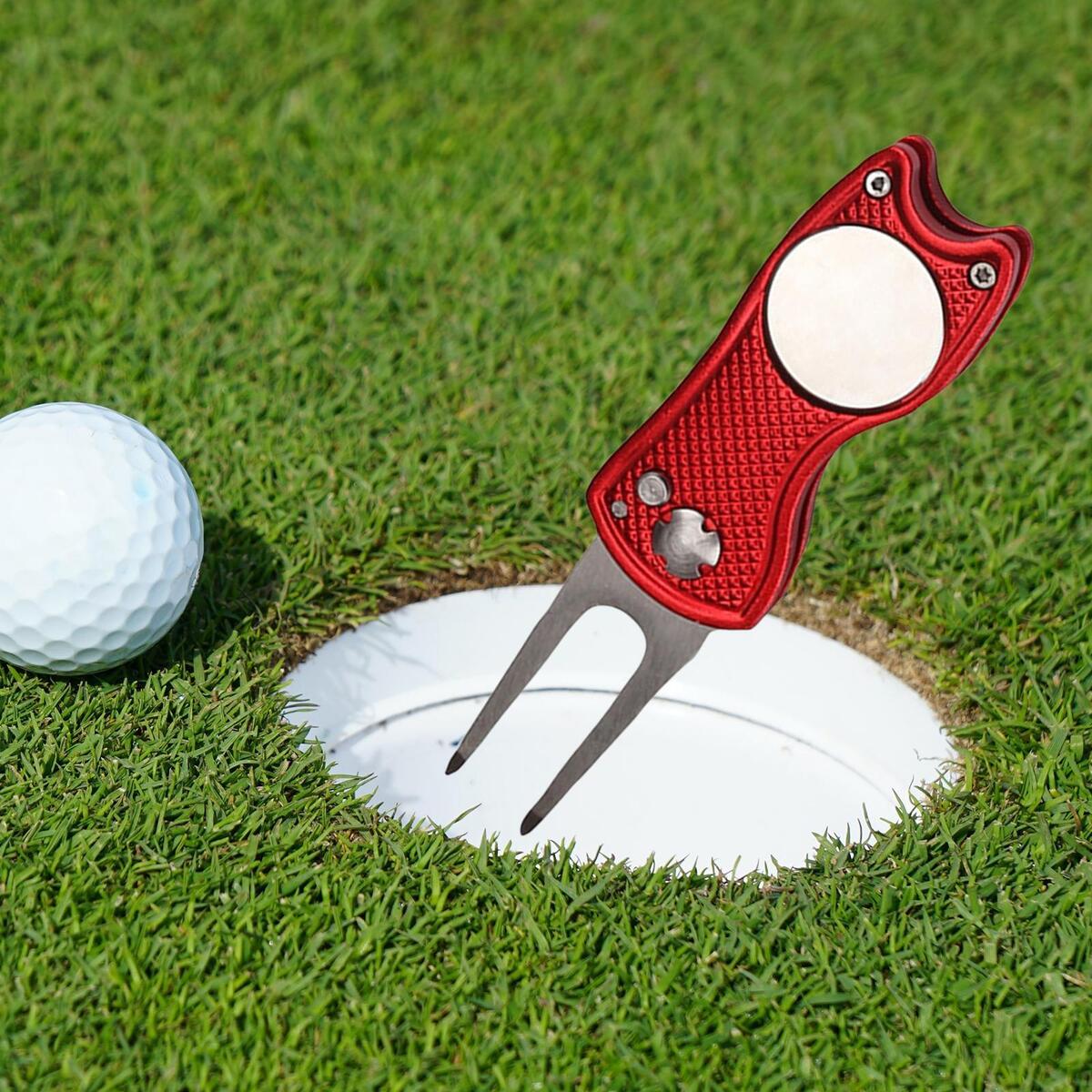 Golf fork Golf Repair Tool Folding Cleaner for training