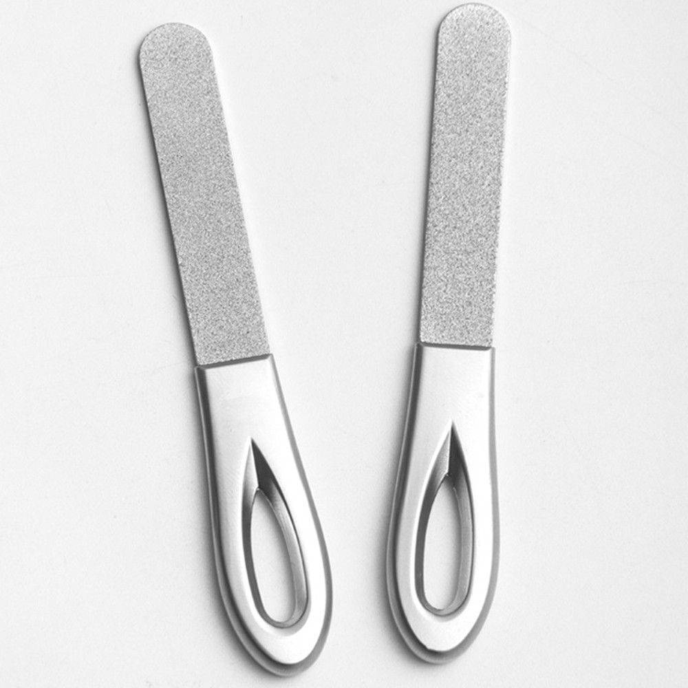 Grinding Rod Nail Art Tools Nail File Stainless Steel Manicure Pedicure Scrub